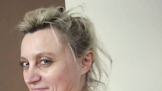 Big tits MILF Sindy H loves playing with her hot hairy pussy