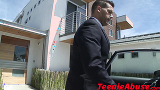 Slutty teen needs rough fucking for her weird pleasure