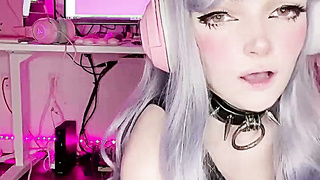 Exposed OnlyFans - Naughty Gamer Girl Amber Kawaii Creampies Her Pussy Solo