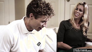 Why TF is your stepmom sucking your dick