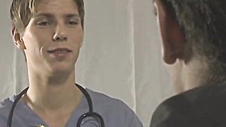 Kinky nurse Kaylo Riley rides big rock hard cock bareback