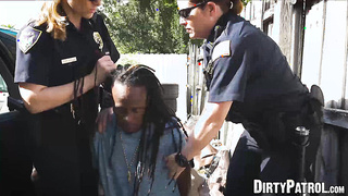 Luscious cop Maggie Green rides BBC after pussy buffet