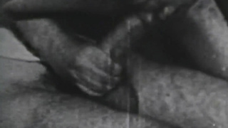 Classic porn video of couple having hardcore sex