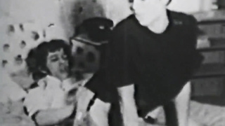 Classic porn video of couple having hardcore sex