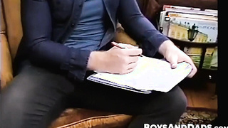 Bald and sexy Adam Snow deepthroats me before a vigorous ass ramming