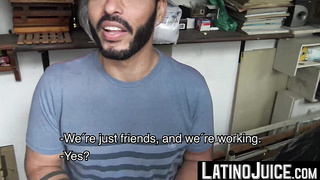 Cleaning bearded dude Davids hairy ass using my delicious dick