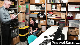 Attractive hunk cop and short twink thief erotic fucking 2