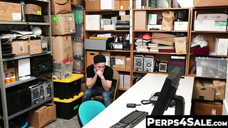 Attractive hunk cop and short twink thief erotic fucking 2