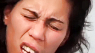 Natural tits babe fingered and pounded for cum in mouth