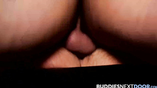 BuddiesNextDoor.com - Jaxton splits Morgan's tight hole with his big stiff meat in a rough fuck