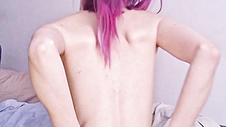 Watch Before Its Deleted - Lustful Teen Zoe Mystique Has Her Pussy And Asshole Penetrated