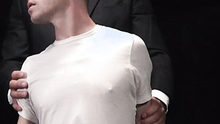 Horny stud Dolf Dietrich sucks cock in a passionate dildo fucking with twink Tom Bentley