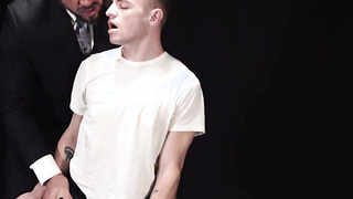 Horny stud Dolf Dietrich sucks cock in a passionate dildo fucking with twink Tom Bentley