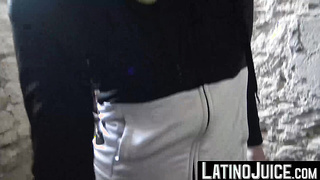 Charming twink Lucas Andrade hammered in his tasty ass for cash