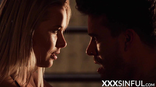 Erotic blonde MILF has her tight pussy passionately fucked