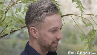 Young babe takes on two cocks up her asshole and her pussy