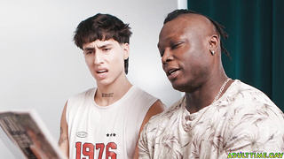 Angel Elias and Harrison Feels jerking off