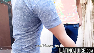 Stepbrothers and Agustin strip down while sharing their cocks with each other