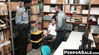 Lustful hunk cops planned to bang innocent sweet suspect