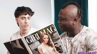 Dude, Is That An Actual PORN MAG??