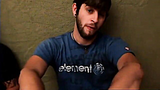 FuckingStraightBoys.com - Kinky slut bangs with eager fuck buddies in mmf threesome