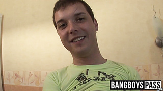 Jock hammers his young partner raw after long kinky foreplay