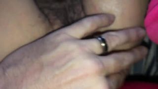 Thin grandma with wooly muff assfuck quickie