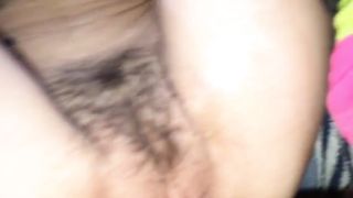 Thin grandma with wooly muff assfuck quickie
