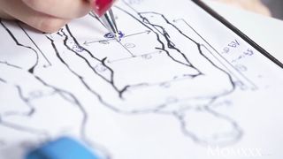 MOTHER Chinese good-sized baps Cougar climaxes on ample wood before facial cumshot