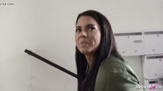 GERMAN SCOUT - MEGA BRA-STUFFERS TEENIE CHLOE CONVERSE TO BOINK AT AUDITION