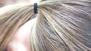 Getting a Oral while Truckers See Real Wifey Homemade First-Timer Public