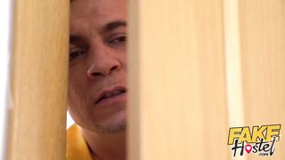 Faux Hostel Sweat-Soaked steamy jamboree dolls turn on landlord