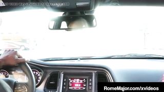 Immense Dark-Hued Booty Yam-Sized Crimson Destroyed By Ebony Bull Rome Major!