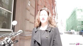 GERMAN SCOUT - School Nubile Alessandra get Plumb at Audition