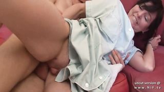 French mummy tempts youthfull man with good-sized manhood and gets analyzed