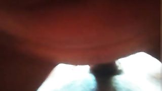 Female Top Railing Spunk-Pump and Toying with Big Ball Butter