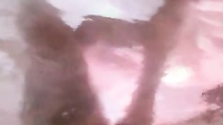 Step Mother Give Step Son-In-Law Mitt Job in Torrid Bath but Stops and Ambles away Nude