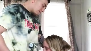 My Homies Super Hot Mummy gives the greatest Head while everyone is outside