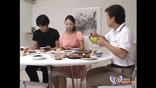 Chinese Cougar Cuckold Her Hubby with this Boy