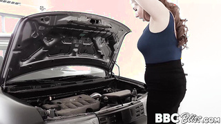 Bigtitty babe Alex Chance hammered by BBC after car trouble