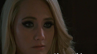 Latex wearing babe and her master have kinky fuck session