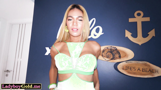 Amateur ladyboy teen Dara gets fucked