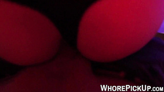 Hooker sucks cock before getting fucked from behind hard