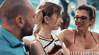 Daughter Mackenzie Moss in forbidden banging stepparents