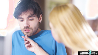 Hot MILF stepmom Sarah gets a nasty idea