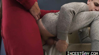 [censored]Gay.com - Petite twink gives intense blowjob to stepdad's throbbing cock