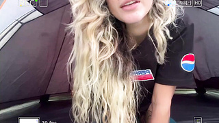 OF Leaked - Sexually Aroused Alicia Rossi Rides Her Massive Dildo POV