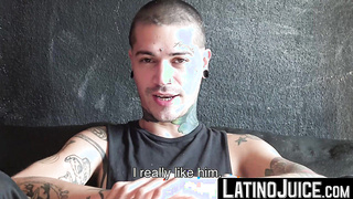 Charming guy Kendro fucks hard tattooed Enzo to cure his boredom