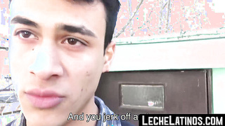 LecheLatinos.com - Straight jock's raw breeding and facial for cash in a kinky encounter