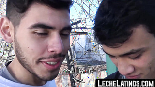 LecheLatinos.com - Straight jock's raw breeding and facial for cash in a kinky encounter